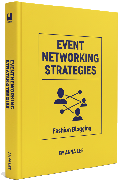 eBook - Fashion Event Networking Connections Blueprint for Bloggers