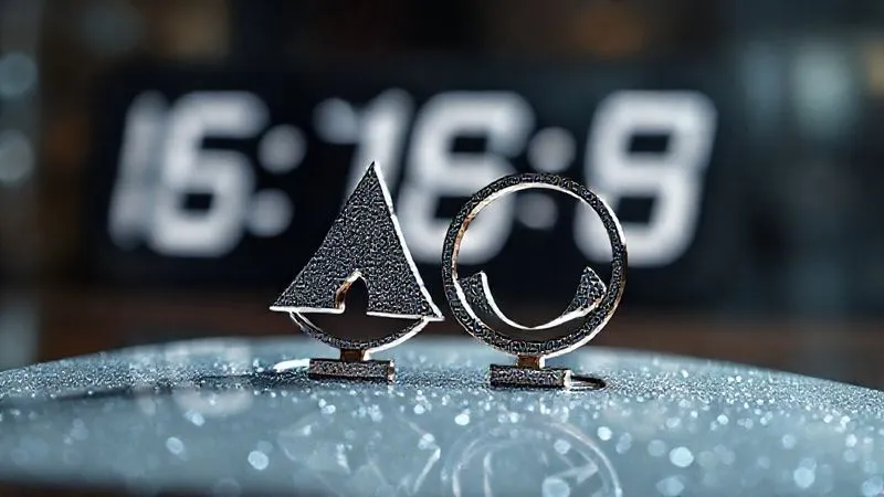 A photorealistic, professional photography, 8K, cinematic lighting, sharp focus, depth of field, shot on a high-end DSLR, depicting two iconic luxury brand logos subtly intertwining on a shimmering, limited-edition product, with a digital countdown clock in the blurred background, symbolizing strategic collaborations and the 'drop' model for exclusivity.