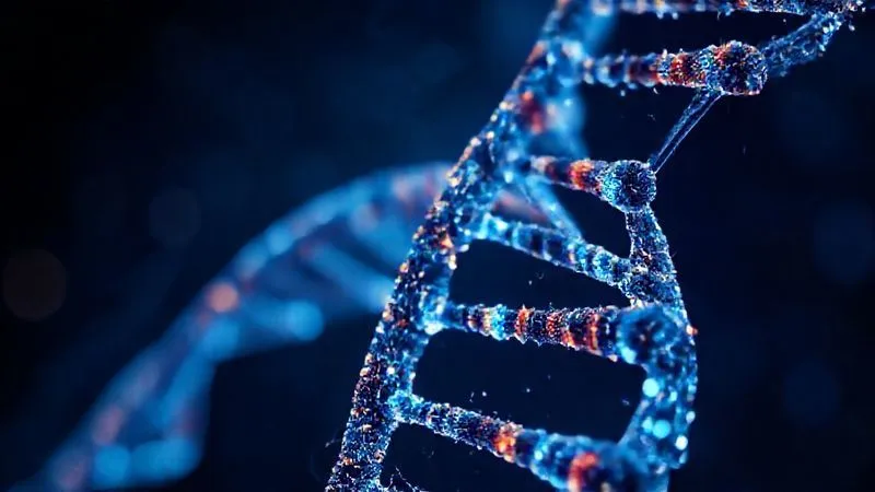 A photorealistic, abstract representation of a brand's DNA helix, interwoven with threads of classic streetwear fabrics and modern digital patterns, glowing with subtle energy. Cinematic lighting, sharp focus, depth of field, 8K hyper-detailed, professional photography, shot on a high-end DSLR.