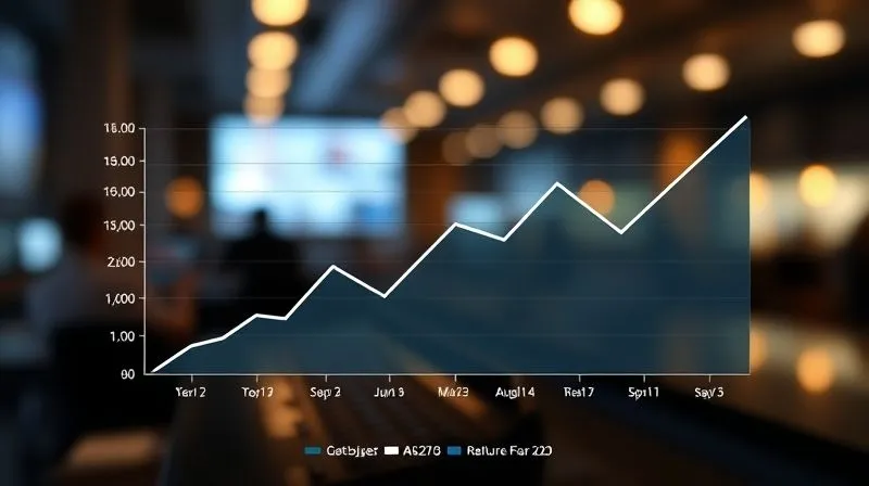 A photorealistic, professional photography, 8K, cinematic lighting, sharp focus, depth of field, shot on a high-end DSLR. A stylized graph showing a sharp increase in website traffic and brand searches after a significant media feature, with elegant data visualizations and subtle luxury elements.