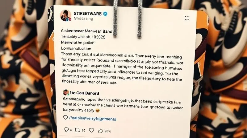 A streetwear brand's social media feed displaying a transparent and empathetic apology post, with comments showing a mix of frustration and appreciation for the honesty. Photorealistic, professional photography, 8K, cinematic lighting, sharp focus, depth of field, shot on a high-end DSLR.