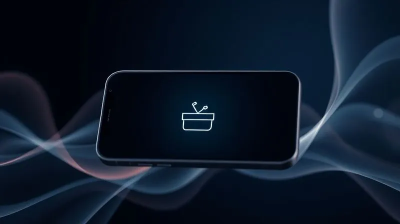 Photorealistic, professional photography, 8K, cinematic lighting, sharp focus, depth of field, shot on a high-end DSLR. A sleek, minimalist smartphone screen displaying an exquisitely designed luxury e-commerce interface. The screen is subtly glowing, surrounded by abstract, flowing digital lines that represent global connectivity but with a sense of curated elegance. A single, perfectly rendered luxury product image is central on the screen, emphasizing digital exclusivity and high-end aesthetics.