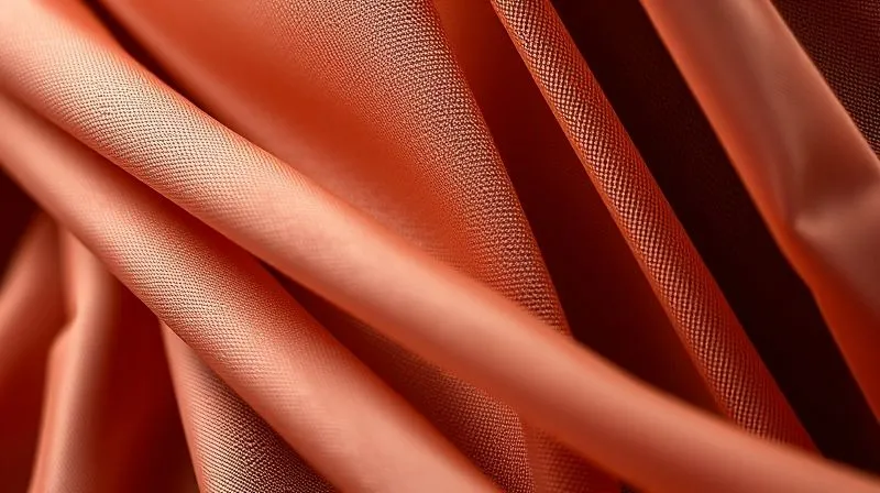 A macro shot, photorealistic, professional photography, 8K, cinematic lighting, sharp focus, depth of field, shot on a high-end DSLR showing multiple layers of different interfacing and underlining fabrics (e.g., crisp organza, structured canvas, soft silk lining) subtly revealed beneath a luxurious outer couture fabric, emphasizing texture and hidden support.