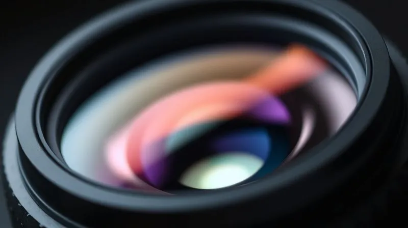 A close-up, photorealistic shot of a high-index lens demonstrating its thin edge compared to a standard lens, with a subtle anti-reflective coating sheen. Cinematic lighting, sharp focus, 8K, depth of field, shot on a high-end DSLR.